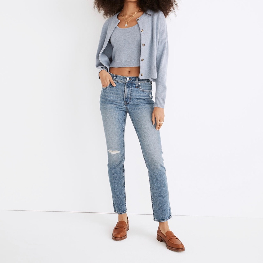 Madewell Petite Perfect Vintage Crop Jean
